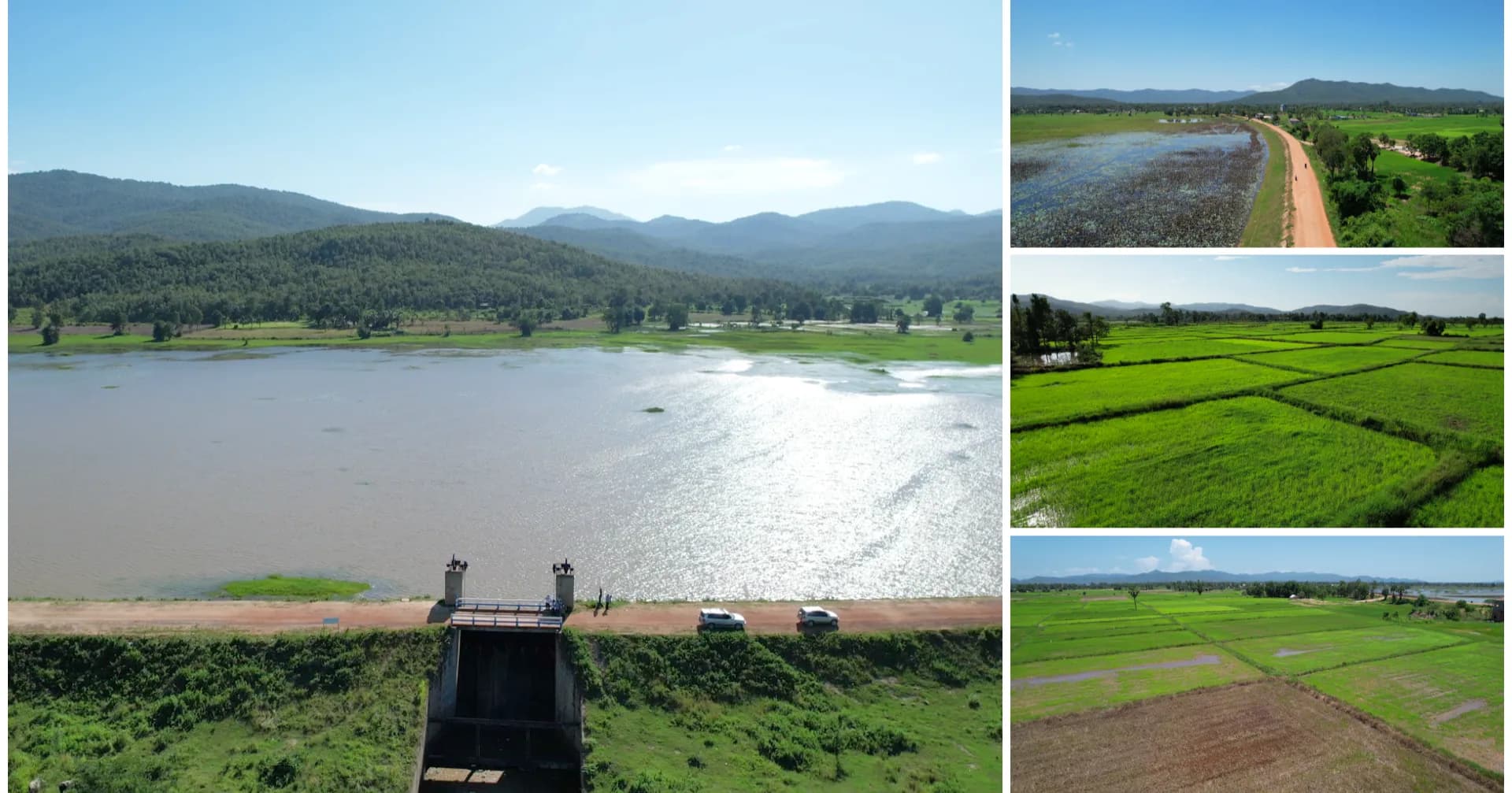 ស្រុកជុំគិរីមានទំនប់ទឹកព័ទ្ធជុំវិញ អំណោយផលដល់ការធ្វើស្រែបានរហូតដល់ ២ ទៅ ៣ដងក្នុងមួយឆ្នាំៗ