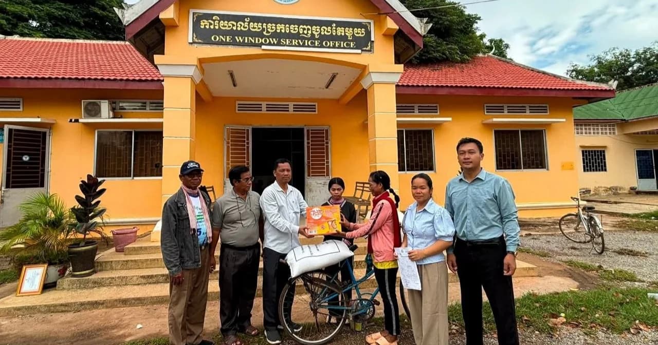 អាជ្ញាធរស្រុកព្រះនេត្រព្រះ បន្តពង្រឹងប្រសិទ្ធភាពសេវាច្រកចេញចូលតែមួយ ព្រមទាំងផ្តល់ជំនួយមនុស្សធម៌ជូនស្ត្រីមេម៉ាយមកទទួលសេវា