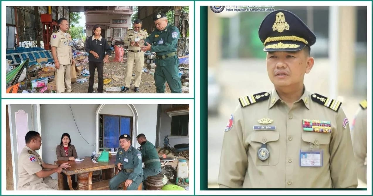 នគរបាលស្រុកសំពៅលូន ចេញសេចក្តីបំភ្លឺ និងបន្តចាត់វិធានការលើទីតាំងទិញអេតចាយ ក្រោយមានការចោទប្រកាន់ថាទទួលទិញផលចោរកម្ម