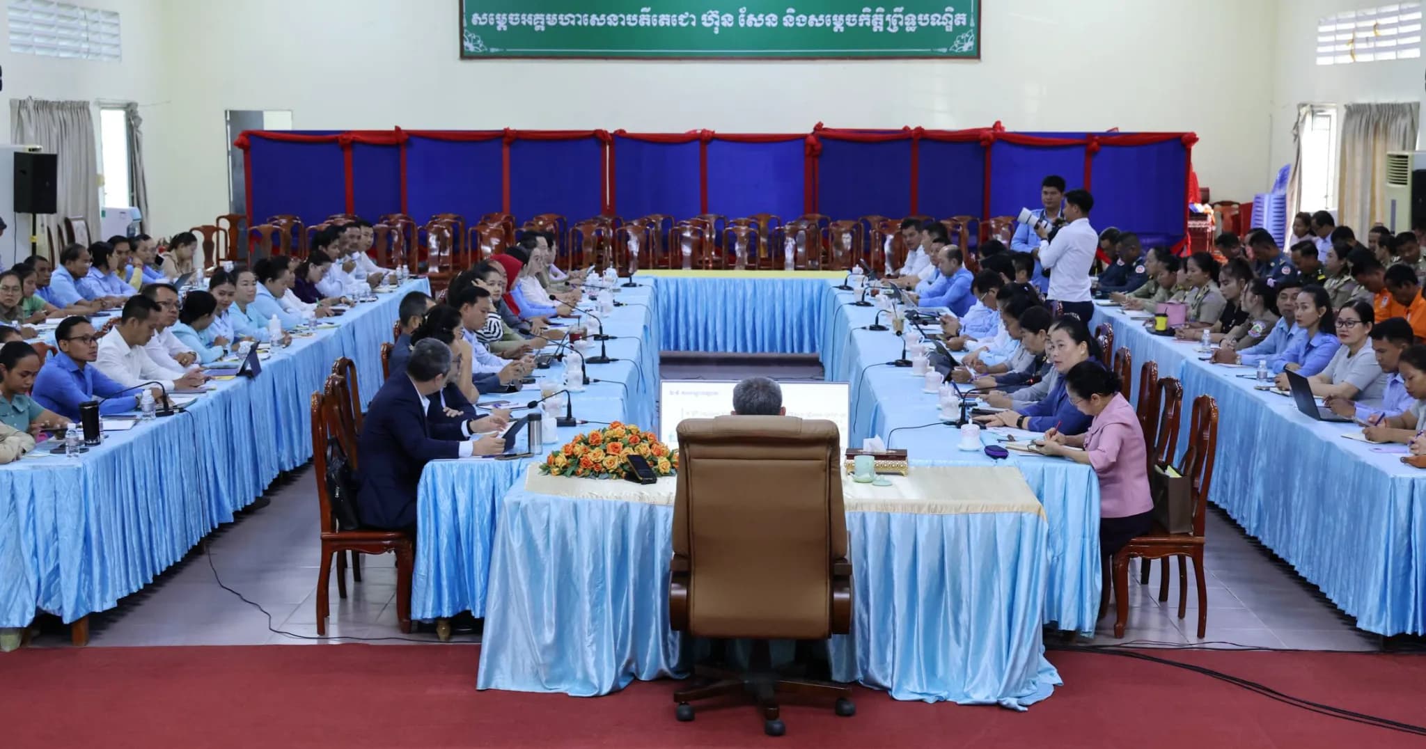 គណៈកម្មាធិការប្រយុទ្ធប្រឆាំងអំពើជួញដូរមនុស្ស ខេត្តកណ្តាល បើកកិច្ចប្រជុំបូកសរុបលទ្ធផលការងារ នៃការអនុវត្តការងារប្រចាំឆមាសទី១ ឆ្នាំ២០២៦ និងលើកទិសដៅការងារបន្ត