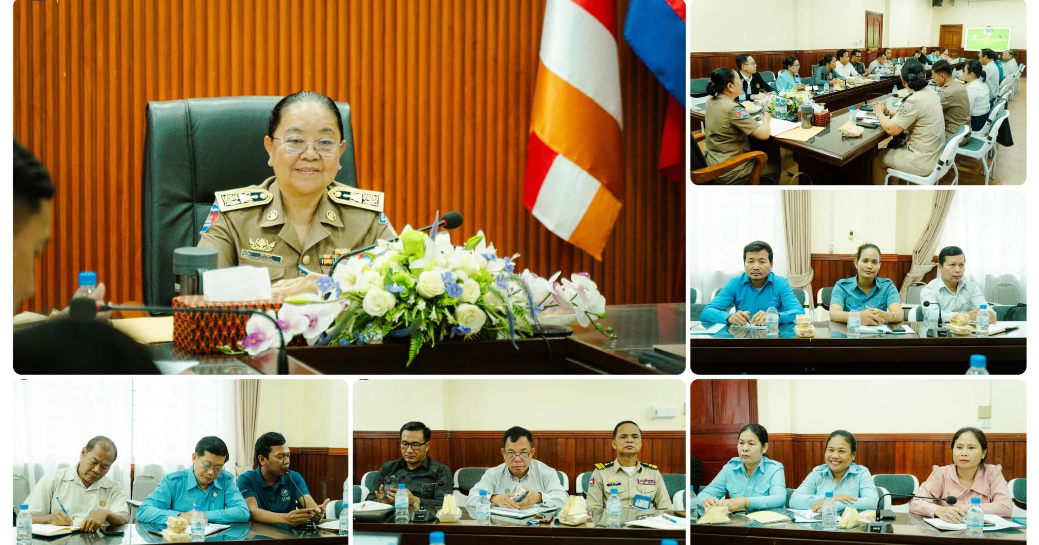 លោកជំទាវអភិបាលរងខេត្តកំពង់ធំ ដឹកនាំកិច្ចប្រជុំប្រចាំត្រីមាសទី៣ ឆ្នាំ២០២៦ និងលើកទិសដៅបន្តការងារប្រយុទ្ធប្រឆាំងអំពើជួញដូរមនុស្ស