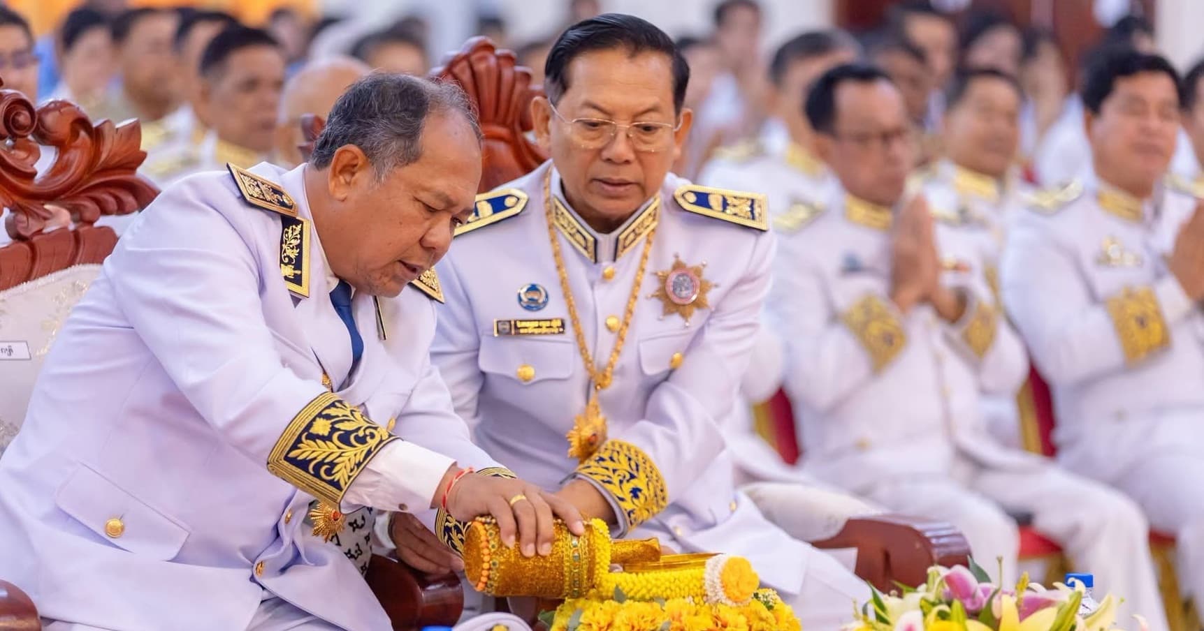 រដ្ឋបាលខេត្តបន្ទាយមានជ័យ​ ប្រារព្ធពិធីគោរពវិញ្ញាណក្ខន្ធ​ ព្រះករុណា​ ព្រះបាទសម្ដេចព្រះ នរោត្តម​ សីហនុ​ ព្រះមហាវីរក្សត្រ​ ព្រះវររាជបិតា​ ឯករាជ្យ​ បូរណភាពទឹកដី​ និងឯកភាពជាតិខ្មែរ​ "ព្រះបរមរតនកោដ្ឋ​ គម្រប់ខួប​ ១៤ឆ្នាំ"​