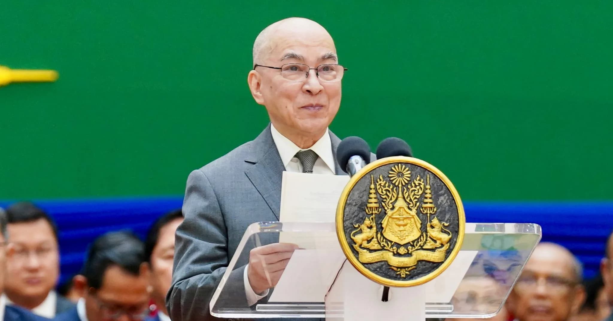 ព្រះរាជសុន្ទរកថាទាំងស្រុងរបស់ ព្រះករុណា ព្រះបាទសម្តេចព្រះបរមនាថ នរោត្តម សីហមុនី ព្រះមហាក្សត្រ ក្នុងពិធីសម្ពោធដាក់ឱ្យប្រើប្រាស់វិមានសាមគ្គីភាព (អគារថ្មីនៃព្រឹទ្ធសភា)
