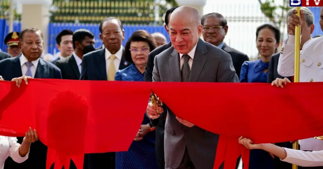 ព្រះមហាក្សត្រ៖ «វិមានព្រឹទ្ធសភាថ្មី» គឺជានិមិត្តរូបនៃការតភ្ជាប់មោទនភាពបច្ចុប្បន្នទៅនឹងភាពថ្កុំថ្កើងរបស់មហាអាណាចក្រខ្មែរនាពេលអតីតកាល