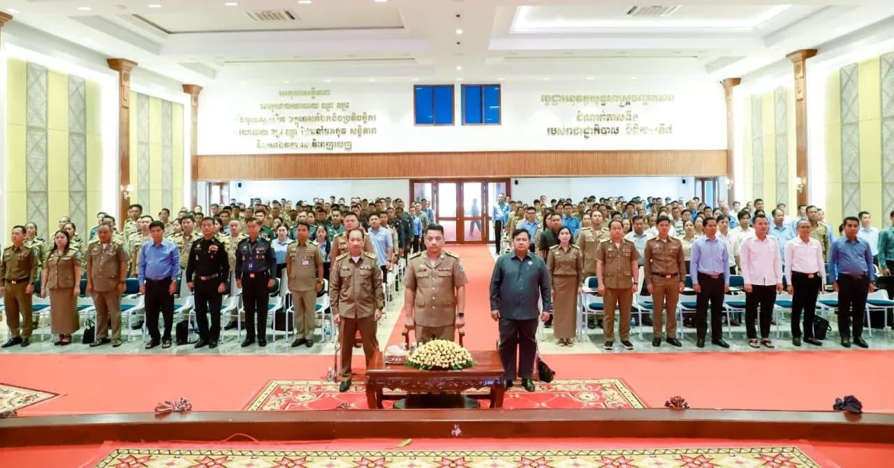 រដ្ឋបាលខេត្តកោះកុង បើកវគ្គបណ្តុះបណ្តាលពង្រឹងសមត្ថភាពការងារព័ត៌មានវិទ្យា និងការគ្រប់គ្រងសាធារណមតិ ដើម្បីឆ្លើយតបព័ត៌មានបានទាន់ពេលវេលា