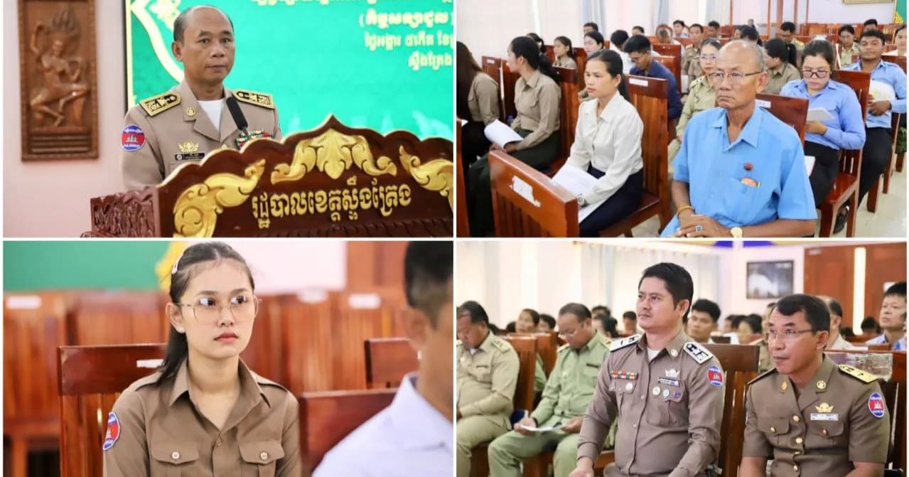 រដ្ឋបាលខេត្តស្ទឹងត្រែង រៀបចំកិច្ចប្រជុំផ្សព្វផ្សាយស្តីពី ការរៀបចំតារាងស្ថិតិ និងការកំណត់ប្រភពចំណូលមិនមែនសារពើពន្ធ (កិច្ចសន្យាជួល) និងផ្ទាំងផ្សព្វផ្សាយពាណិជ្ជកម្ម